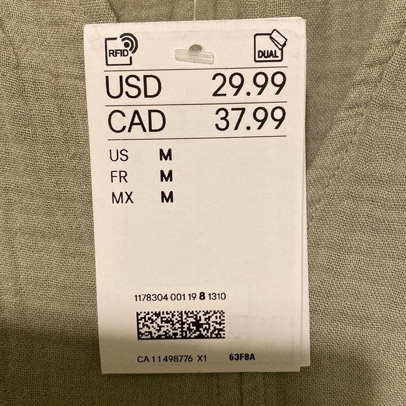 100% Cotton Gauze Dress NWT - Picture 4 of 6